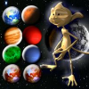 Alien Pop the planet