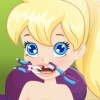 Blonde Girl Tooth Problems