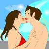 Summer kissing