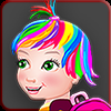 Rainbow Girl At Fitness