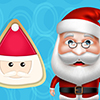 Santa Cooking Santa Sugar Cookie