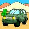 SUV 4x4 Coloring