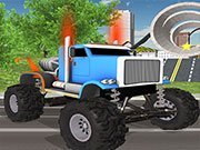 monster truck driving simulator game